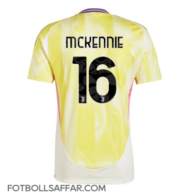 Juventus Weston McKennie #16 Bortatröja 2024-25 Kortärmad Juventus Weston McKennie #16 Bortatröja 2024-25 Kortärmad